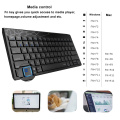 Rapoo Multi-mode Silent Wireless Keyboard Mouse Combo Switch Between Bluetooth & 2.4G Connect 3 Devices For Computer/Phone/Mac