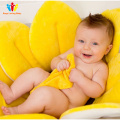 Baby bath Blooming Flower Newborn Bathtub Foldable Lotus shape Cushion skin Bath pad portable bath tub Soft Seat