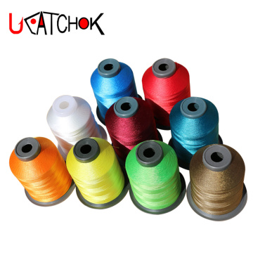 1500M/210D Rod Guide Ring Tying Thread 12colors Rod DIY Repair Braided Line guide refit replacement fasten wrap thread