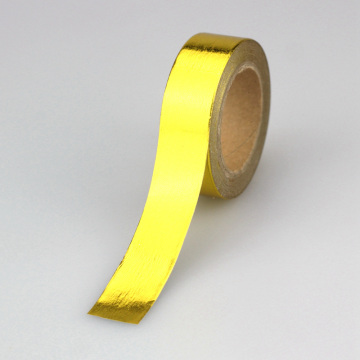 10pcs /lot 15mm*10m gold soild color foil washi tape DIY paper scrapbooking planner masking tape adhesive tape kawaii stationery