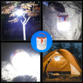 LED Solar Camping Light USB Camping Lantern Ip65 Voice And Remote Control Rechargeable Portable Lamp For Outdoor Tent Hiking