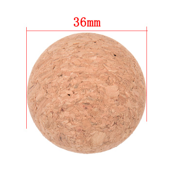 HOT!cork solid wood wooden Foosball table soccer table ball football balls baby foot fussball 36mm 1Pc