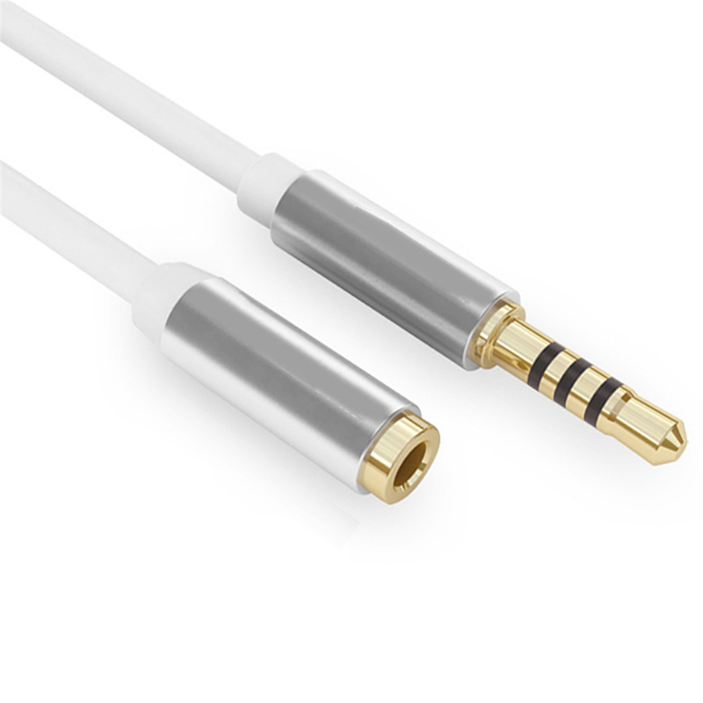1 m/3 m/5 m AUX Kabel 3.5mm Audio Extension kabel Jack Man-vrouw Hoofdtelefoon Kabel voor Auto Oortelefoon Speaker