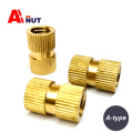 A-TYPE m2 m2.5 Brass insert nuts , thread Miniature insert nut for plastics , Notebook fasteners,B011