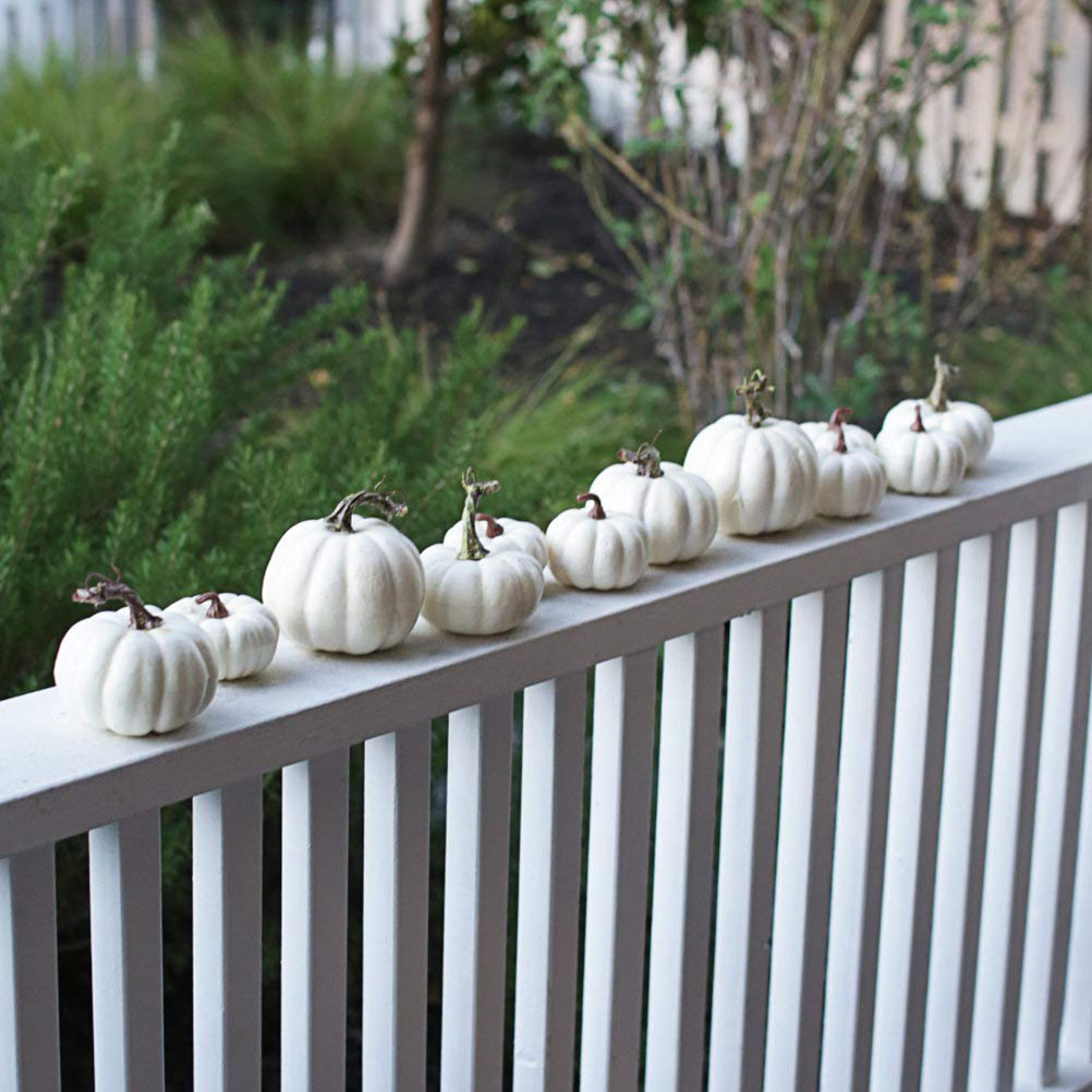 6Pcs Halloween Pumpkin Foam Toy Artificial Mini Pumpkin Simulation Prop Garden Party Decoration