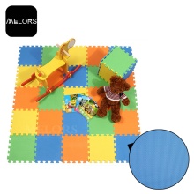 Colorful EVA Plain Puzzle Mat For Kids Playing