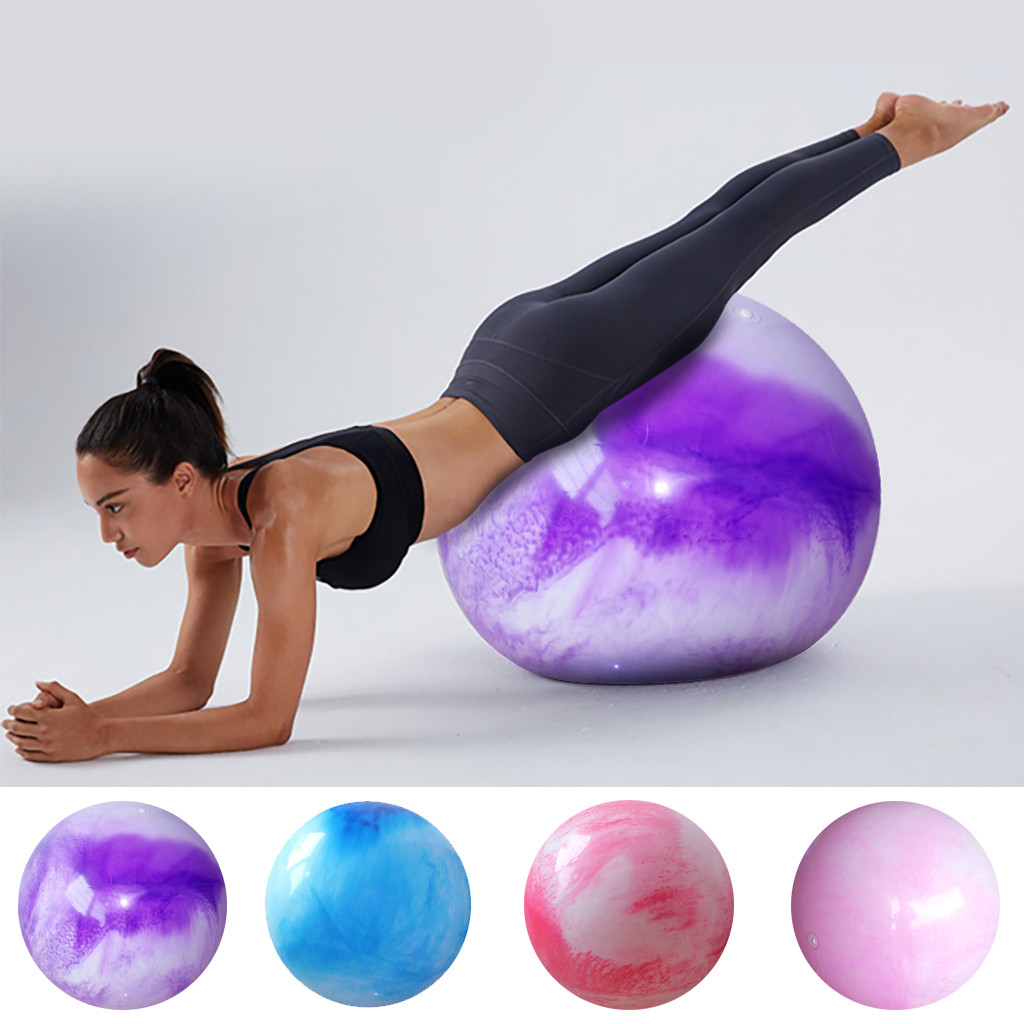 65cm Exercise Smooth Yoga Ball Eco-Friendly Harmless Explosion-proof Balance Ball High Quality Yoga Accessories Without Inflator