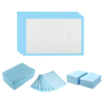 Disposable Incontinence Bed Underpad Pads Mattress Protector Sheet Blue