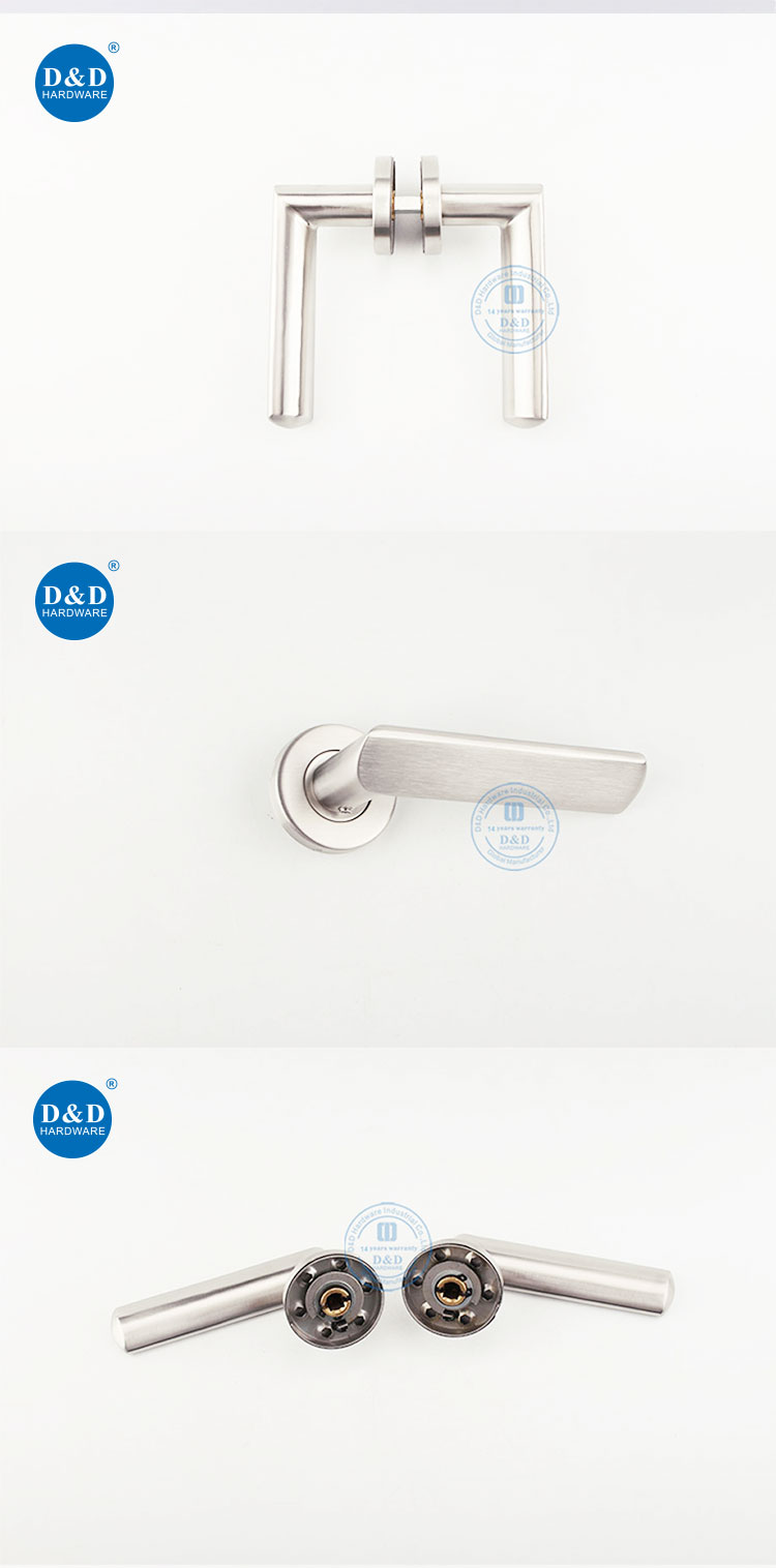 Stainless Steel 304 High Grade Solid Lever Handle - Exterior Application