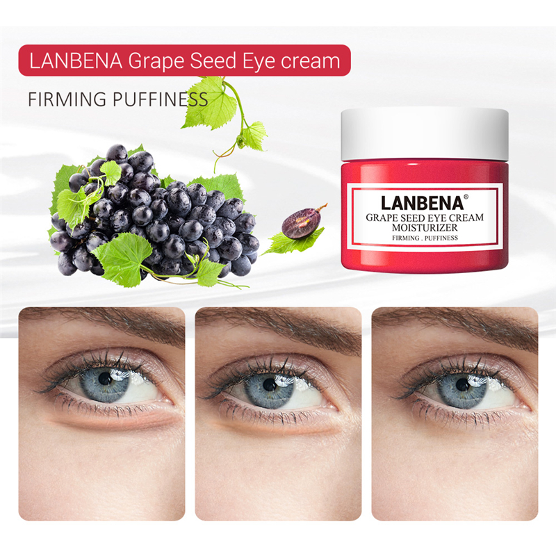 LANBENA Eye Cream Hyaluronic Acid Eye Serum Remove Dark Circle Anti-wrinkle Anti Aging Firming Moisturizing Eye Care