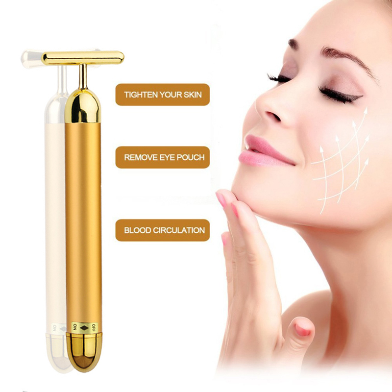 Face Massage Roller Double Heads Jade Stone Face Lift Hands Body Skin Relaxation Slimming Beauty Skin Care Tool Girl Gift