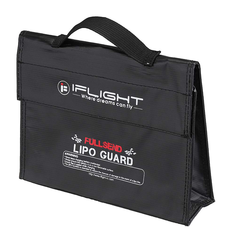 240x180x65mm IFlight LIPO Guard Portable Waterproof ExplosionProof Safety Bag for RC Helicopter Airplane FPV Drones Batteries