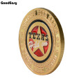 Poker Card Guard Protector Metal Token Coin with Plastic Cover Metal Poker Chip set Poker Texas Hold'em Dealer Button1 pcs