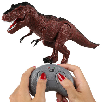 Moving Walking Roaring Dinosaur Remote Control Electronic Light Sound Kids Toy For Boys Girls Halloween Gifts M09