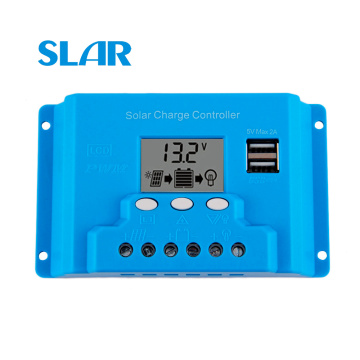 10A 20A 30A 12V/24V or 48V LCD display solar charger controller 100W 200W 300W 400W 500W 600W Solar panels charge regulators