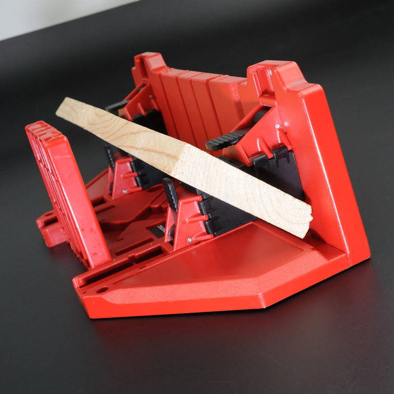 12-14inch Adjustable carpenter saws Miter Box 0/22.5/45/90 Degree plastic Cutting Clamps for Wooden Strip Plaster Line Cut tool