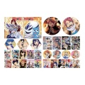 180Pcs/Set Anime Fairy Tail Paper Postcard/Greeting Card/Message Card/Christmas and New Year gifts