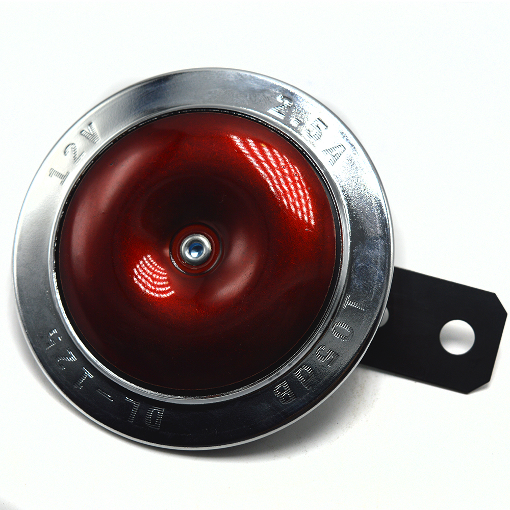 2016 New Big Motorcycle horn 12V 2.5A The diameter of 9cm punch red for HONDA suzuki Motorcycle general horn