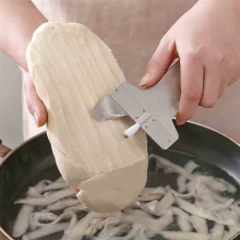 1 Pcs Kitchen Noodles Dedicated Single-sharp Stainless Steel Noodles Slitting Machine Flour Dough Slicing Knife Cutting Tool