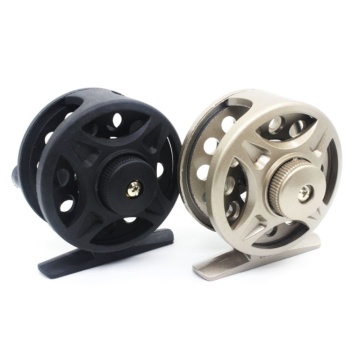 1PCS Winter Fishing Plastic Ice Fishing Reel Right/Left Handed Raft Wheel Ice Fishing Vessel Wheel Ultra-light