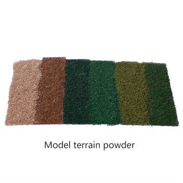 DIY Terrain Powder Making Scene Building Train Material Sand Table Landscape Toy Simulation Miniature Diorama