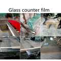 Glass Explosion-Proof Safety Film Transparent Household Window Bathroom Sliding Door Shower Room Coffee Table Glass Film