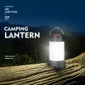 Magnetic Portable White Red Camping Lantern 5 Level Brightness Hanging Tent usb rechargeable Emergency Flashlight+18650 Battery