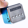 TD-V26 Digital Mini FM Radio Speaker Receiver With LCD Stereo Loudspeaker Support Micro TF Card Mp3 Music Player USB Charging