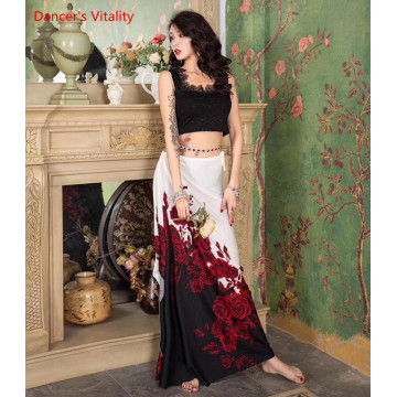 Belly Dance clothes Adult Lace Top or skirt Practice Clothes New Hip Scarf Professional Performance Training Clothing
