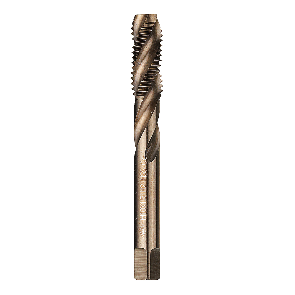 M3-M10 HSS Co M35 Machine Sprial Flutes Taps Metric Screw Tap Right Hand Thread Plug Tap Drill New