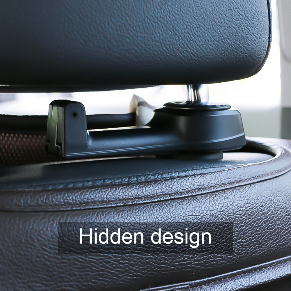 kebidumei Universal Multifunctional Car Back Seat Hook Mobile Phone Holder Bracket Car Chair Back Hook Holder