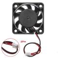 cpu cooler master rgb cooling fan 2Pcs 12V Mini Computer Fans Cooling Small 40mm x 10mm DC Brushless with 2-pin HOT 2017 Nov29