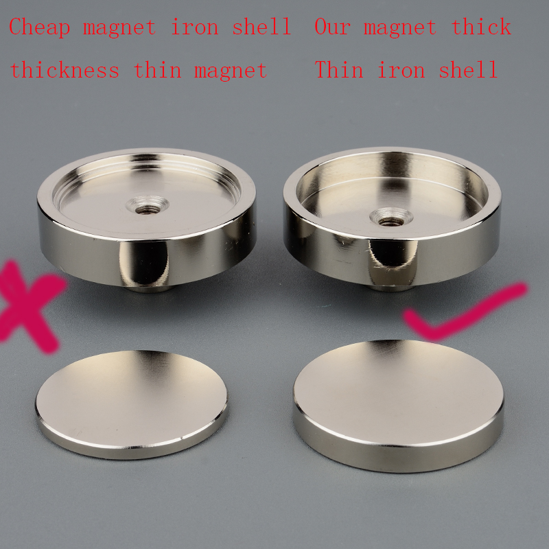 220Kg Printed Design Strong Power N52 Neodymium Permanent Magnet Searching Magnets Fishing Magnet Magnetic Material Salvage Tool