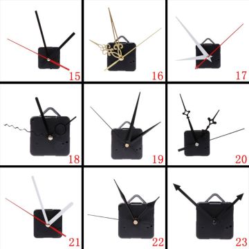 Quartz Clock Movement Mechanism Hands Wall Repair Tool Parts Silent Kit Set