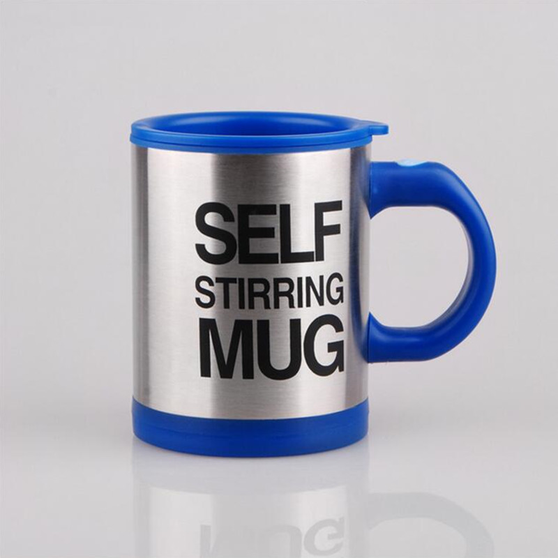 BAISPO 400Ml Mug Automatic Electric Lazy Self Stirring Mug Automatic Coffee Milk Mixing Mug Tea Smart Stainless Steel Mix cup