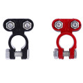 New 2 Pieces Automotive Car Boat Truck Battery Terminal Clamp Clip Connector pile head will not break corrosion resistance Y7