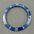 New 38mm Super Blue Luminous High Quality Watch Bezel Insert Blue Ceramic Bezel Ring Insert Watch Parts Fits For 40mm Watches