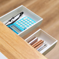 New Self-adhesive Table Drawer Storage Boxs Organizer Tray ABS Under Desks Stationery for Household Bedroom Convenient drawer