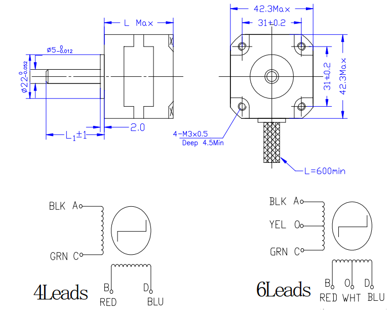 ATM wire cutting machine hybrid stepper motors with stator lamination stacks