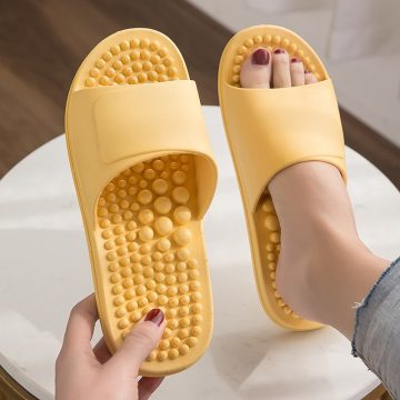 New Couple Slippers Unisex Shoes Indoor Home Soft Non-Slip Home Slippers Women Men Wear-Resistant Massage Comfortable Slippers