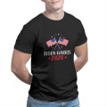 Biden Harris Legging Men's T Shirt Novelty Tops Bitumen Bike Life Tees Clothes Cotton Printed T-Shirt Plus Size T-shirt 3294