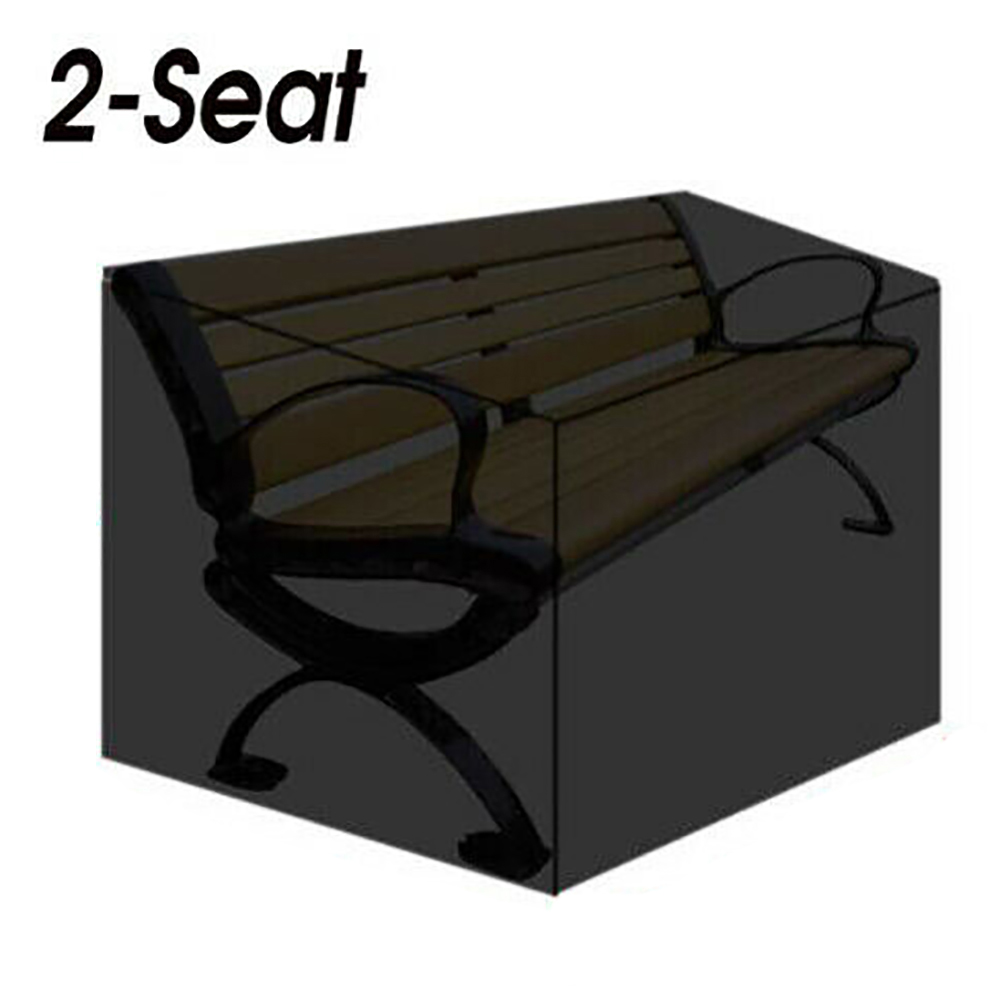 Practical Waterproof Bench Seat Cover Garden Patio Furniture Dust Covers Oxford Cloth Table Seat Outdoor Essential Home Tools