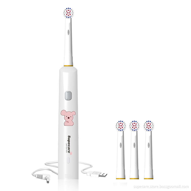 kids toothbrush electric rotary electric toothbrush