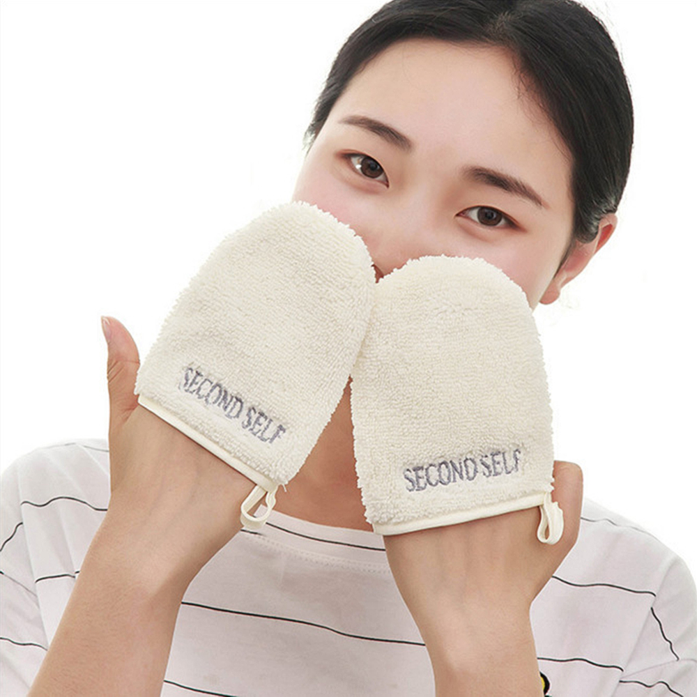 1PC Beauty Reusable Microfiber Facial Cloth Face Towel Makeup Remover Cleansing Face Care Tool 12.5 X 10 cm TSLM2