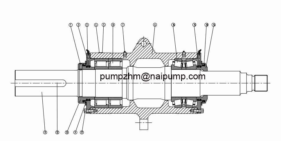 Bearing shaft assembly AH series China Manufacturer