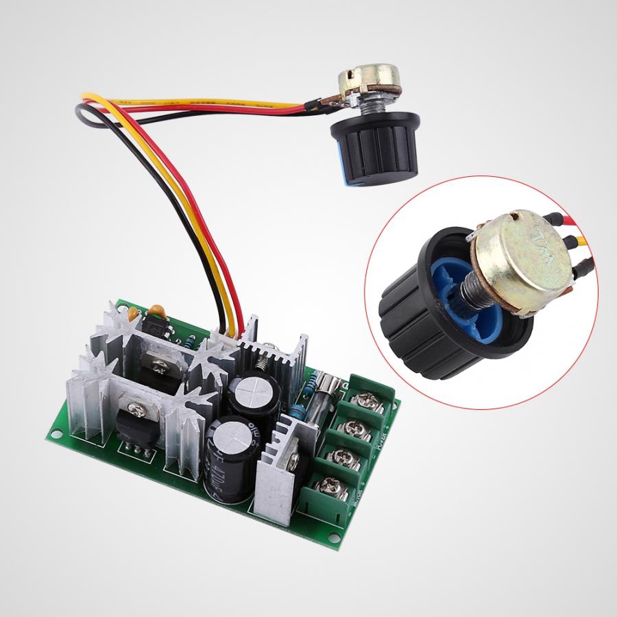 20A DC10-60V PWM Motor Speed Regulator Controller Switch High Power Driver Module speed controller for laboratory power supply