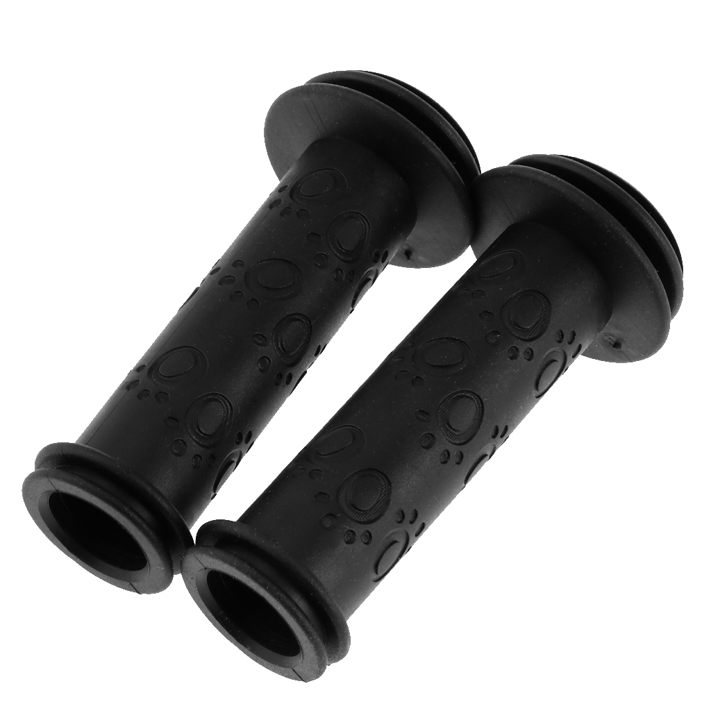 1 Pair Bicycle Handlebar Grips Children Bike Tricycle Scooter Anti Slip Rubber Hand Grips Comfortable & Durable