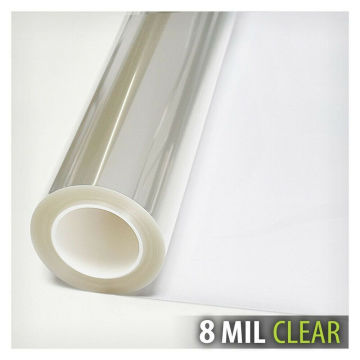 SUNICE 1.52x1/2/3m 8 MIL Transparent Window Safety Film, Security Shatterproof Protection Glass Sticker, Building Residential