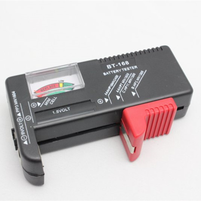 Universal battery tester aaa aa CD 9V 1.5V Button Cell Battery Volt Tester measuring instruments battery diagnostic-tool