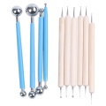 10 Piece Dotting Tools Ball Styluses for Mandala Rock Painting, Pottery Clay Craft, Embossing Art